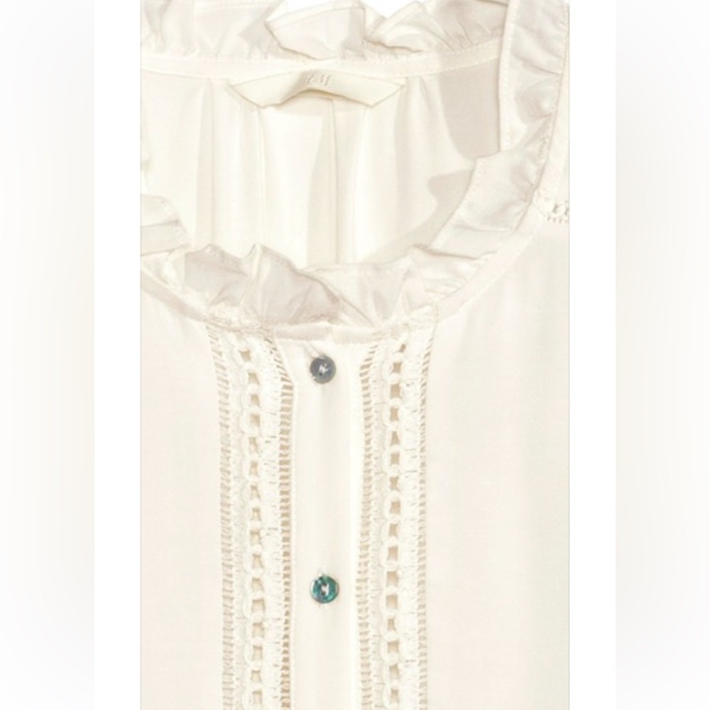 Shirt with Eyelet Embroidery - Picture 2 of 4